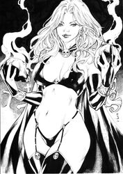 1girls chaos_comics coffin_comics curvy curvy_body curvy_figure death_(personification) ed_benes_studio female_focus female_only grim_reaper hi_res lady_death long_hair queen_of_the_dead voluptuous voluptuous_female rating:Explicit score:6 user:Dragon98