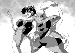 2girls alien ass assisted_anal big_ass big_breasts black_and_white bonyu breasts catfight clenched_teeth cocky cocky_smile dragon_ball dragon_ball_super dragon_ball_z dragon_ball_z:_kakarot evil evil_grin evil_smile eyes_wide_open female female_only fight fighting fisting gritted_teeth hand_in_ass holding_arm huge_ass huge_breasts large_ass large_breasts looking_at_another overweight restrained restrained_arms ryona saiyan saiyan_armor scared scared_expression scouter self_anal seripa shocked shocked_expression short_hair size_difference smug smug_expression smug_face smug_grin smug_smile suprised suprised_eyes suprised_look tail teeth teeth_showing thick thick_thighs thighhighs thighs tinted_eyewear tomboy vanbrand white_hair rating:Explicit score:23 user:Teefee45