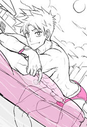 exposed exposed_penis gay jey jock_studio jockstudio(blits_games) male male_only mikkoukun sketch swim_trunks swimming swimming_pool yaoi yuuto_nakajima zael rating:Explicit score:29 user:NakedFemboy