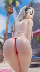 1female 3d anus anus_visible_through_clothes ass ass_focus back beach bending_forward butt butt_focus color female female_focus female_only fortnite hair_ornament image_set leaning_forward lexa_(fortnite) looking_at_viewer looking_back outdoors presenting presenting_hindquarters princess_lexa_(fortnite) red_eyes red_panties string_bikini string_panties white_bikini white_hair zyneos rating:Explicit score:66 user:Slamsn29292