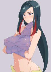 1girls azami_(pokemon) battle_frontier black_hair breasts covered_breasts female female_only fortunia_(pokémon) frontier_brain game_freak human human_only lucy_(pokemon) nintendo nipples pike_queen_lucy pokémon pokemon pokemon_rse red_hair solo tall_female two_tone_hair wigglytuff_(artist) rating:Explicit score:60 user:CiroEsposito