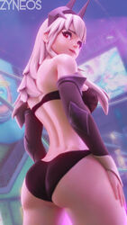 1female 3d 
black_panties ass ass_focus back back_facing_viewer back_view bra butt city city_background cityscape clothed color detached_sleeves detailed_background female female_focus female_only fortnite hair_on_breasts hair_ornament lexa_(fortnite) long_hair neon_lights not_looking_at_the_viewer panties princess_lexa_(fortnite) red_eyes white_hair zyneos rating:Questionable score:91 user:Slamsn29292