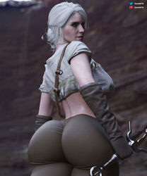 ass big_ass ciri tekonsfw the_witcher_(series) the_witcher_3:_wild_hunt rating:Explicit score:63 user:tekoNSFW