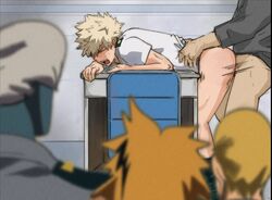 classroom darkline gay katsuki_bakugou male male_only my_hero_academia no_visible_genitalia tagme yaoi rating:Explicit score:102 user:usuenr