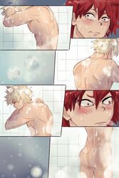 2boys darkline eijirou_kirishima gay katsuki_bakugou male male_only my_hero_academia no_sex no_visible_genitalia shower tagme yaoi rating:Explicit score:32 user:usuenr