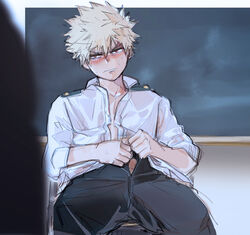 darkline gay katsuki_bakugou male male_only my_hero_academia tagme yaoi young rating:Explicit score:35 user:usuenr