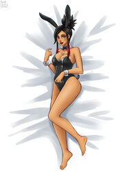 2023 2d 2d_(artwork) body_pillow bunny_ears bunnysuit dakimakura dakimakura_design fortnite heart_eyes sierra_(fortnite) tyrana rating:Questionable score:16 user:lunamuff