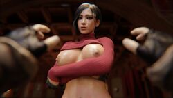 3d ada_wong ada_wong_(adriana) alternate_breast_size asian asian_female black_hair bob_cut breasts_out dress_lift eyelashes eyeshadow fingerless_gloves first_person_perspective first_person_view grabbing grabbing_breasts grabby_hands hands_crossed horny horny_male huge_breasts imminent_breast_grab large_areolae large_breasts leon_scott_kennedy looking_at_breasts makeup male_pov pov pov_eye_contact resident_evil resident_evil_4 resident_evil_4_remake short_hair stephanie23 surprised surprised_expression sweater_lift tagme tits_out top_lift rating:Explicit score:67 user:flawinmycode