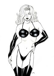 1girls 2023 chaos_comics coffin_comics death_(personification) ed_benes_studio grim_reaper lady_death latex_gloves latex_thighhighs long_hair looking_at_viewer queen_of_the_dead seductive_look voluptuous voluptuous_female rating:Explicit score:8 user:Dragon98