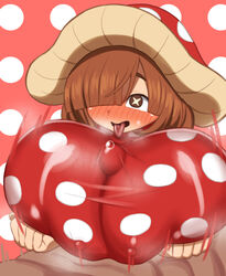 big_breasts brown_hair hero_outfit_(mha) huge_breasts komori_kinoko leaking_cum mushroom mushroom_hat musk musk_clouds musky musky_cock my_hero_academia paizuri pencil3693 smell smelly smelly_cock steam steamy steamy_penis sweat sweatdrop sweating tongue_out rating:Explicit score:152 user:UseMeAsAToy