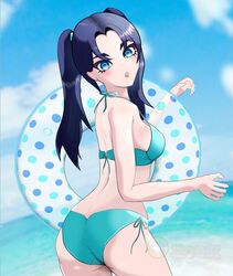 ass bikini black_hair blue_bikini blue_eyes cute fortnite hair light_blue_bikini looking_at_viewer sideboob twintails white_skin zoe_clash_(fortnite) rating:Safe score:21 user:NoNo129