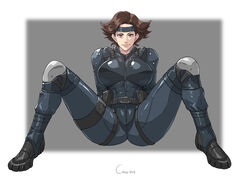 1girls 2023 artist_name big_breasts cirenk clothed female female_focus female_only meryl_silverburgh metal_gear_solid muscular_female tagme rating:Questionable score:84 user:anon11198