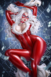 1girls absurd_res ayyasap black_cat_(marvel) felicia_hardy female_focus female_only hi_res latex_suit marvel marvel_comics red_latex skin_tight solo_female solo_focus spider-man_(series) victim_official voluptuous voluptuous_female white_hair rating:Explicit score:62 user:Dragon98