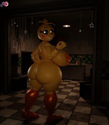 1girls 3d 3d_(artwork) animatronic anthro areolae ass big_ass big_breasts blush blush_stickers breasts completely_nude completely_nude_female female female_only feversfm five_nights_at_freddy's five_nights_at_freddy's_2 full_body furry huge_ass huge_breasts large_breasts looking_at_viewer looking_back lovetaste_chica naked naked_female nipple_piercing nipples nude nude_female piercing sharp_teeth side_eye smile solo solo_female thick_thighs toy_chica_(fnaf) toy_chica_(love_taste) wide_hips yellow_body rating:Questionable score:138 user:FGjvkhvoijy