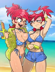 2d armpits beach bikini centinel303 clone female foster's_home_for_imaginary_friends frankie_foster high_resolution imaginary_frankie ponytail red_hair teenager teeth rating:Questionable score:225 user:Bitsexsual4