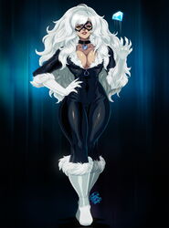 1girls antihero antiheroine ass athletic athletic_female big_breasts black_cat_(marvel) breasts bust busty cleavage curvaceous curvy curvy_figure digital_media_(artwork) eyebrows eyelashes felicia_hardy female female_focus female_only fit fit_female fully_clothed green_eyes hips hourglass_figure human legs light-skinned_female light_skin long_hair lower_body marvel marvel_comics mature mature_female red_lips solo spider-man_(series) superheroine thick_hips thick_legs thick_thighs thief thighs top_heavy tovio_rogers upper_body voluptuous voluptuous_female waist white_hair wide_hips rating:Safe score:73 user:ShadowPain