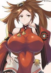 1girls arc_system_works arms_behind_head bare_shoulders big_breasts big_thighs breasts brown_eyes brown_hair chikoinochi child_bearing_hips chinese_clothes clothed clothed_female covered_nipples curvaceous curvy dress enormous_breasts enormous_thighs female female_only giant_breasts gigantic_breasts gradient_background guilty_gear hand_on_hip hand_on_own_thigh hips huge_breasts huge_thighs hyper_breasts hyper_thighs kuradoberi_jam large_breasts large_thighs legs light-skinned_female light_skin massive_breasts massive_thighs model_pose pose posing seductive seductive_look seductive_pose sensual shiny_breasts shiny_clothes solo solo_female thick_legs thick_thighs thighs tight_clothing very_long_hair voluptuous waist wasp_waist wide_hips wide_thighs rating:Questionable score:69 user:spk120