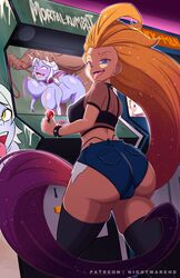 arcade_machine ass heavenly_ass huge_breasts league_of_legends nightmare_hdraw older_female puffy_pussy tristana yordle zoe_(league_of_legends) rating:Explicit score:200 user:madam_prince