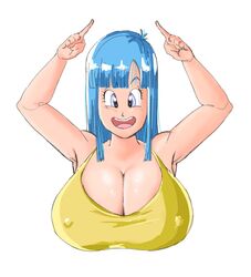 1girls big_breasts breasts dragon_ball female female_only maron panarandom solo rating:Explicit score:50 user:DragonBootyZ