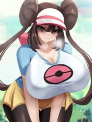 1girls blue_eyes breasts brown_hair clothed female game_freak hi_res huge_breasts light-skinned_female light_skin massive_breasts nintendo pokemon pokemon_bw2 rosa_(pokemon) sana!rpg shirt tight_clothing twin_buns twintails rating:Questionable score:190 user:Aeolus_HX