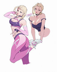 1girls big_breasts blonde_hair blue_eyes breasts breasts busty cammy_white citemer cleavage curvaceous curvy curvy_body curvy_female curvy_figure female huge_breasts large_breasts scar sports_bra street_fighter street_fighter_6 voluptuous rating:Questionable score:109 user:Rancegropor