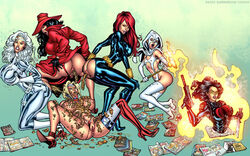 baroness_(g.i._joe) black_widow_(marvel) carmen_sandiego comic_book crossover eric_logan_iii female female_only g.i._joe grabbing_own_breast gun hasbro human knife light-skinned_female light_skin magic magic_staff marvel mystic_maggie scat sharon_mccain shitting_in_mouth silver_sable skin_tight_suit spider-man_(series) squatting_position superheroinecomixxx thigh_high_heels rating:Explicit score:34 user:grubbledub