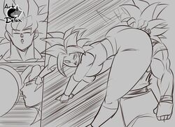 artdefox ass_on_face butt_attack comic_page dragon_ball dragon_ball_super femdom fusion huge_ass kefla legendary_super_saiyan sketch son_goku ultra_instinct universe_6/universe_7 universe_6_girls rating:Explicit score:35 user:MD12