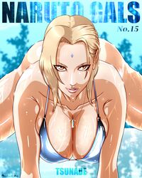 1girls artist_name beach bent_over big_breasts bikini bikini_top blonde_bitch blonde_hair bottomless breasts brown_eyes character_name collarbone commentary female female_only flexible huge_breasts lipstick long_hair looking_at_viewer makeup mature mature_female milf naruto naruto_(series) naruto_shippuden oppai pose posing posing_for_the_viewer saburo_des seductive seductive_look seductive_mouth seductive_pose seductive_smile soaked solo solo_focus splits spread_legs swimsuit thick_thighs thighs tsunade url voluptuous voluptuous_female water watermark web_address wet wet_body wet_skin rating:Questionable score:203 user:MrSnrub