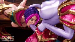 3d animal_humanoid animated athletic_female athletic_futanari big_ass big_balls big_breasts big_butt big_penis blowjob blowjob_face chikipiko_(artist) dirty_talk dragon dragon_girl face_fucking fellatio female fiora_laurent forced_oral futa_on_female futanari human league_of_legends looking_at_viewer mp4 oral_rape partially_clothed pink_hair purple_body purple_breasts purple_hair purple_penis rape scalie shyvana sound video rating:Explicit score:359 user:Niceass1444