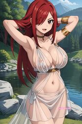 ai_generated breasts deinacht erza_scarlet fairy_tail female female_only nai_diffusion open_mouth solo stable_diffusion rating:Questionable score:140 user:Bylethlover