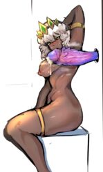 2d color colored dark-skinned_female dark_skin glory_hole icek league_of_legends licking licking_penis medium_breasts nipples nude penis qiyana_yunalai riot_games sitting white_hair rating:Explicit score:85 user:NoOlvidaras