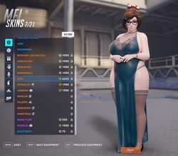 1girls 3d 3d_model blender breasts chubby dress eyewear female female_only fugtrup gameplay_mechanics glasses huge_breasts mei_(overwatch) overwatch solo voluptuous rating:Explicit score:492 user:justausername