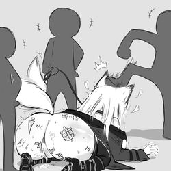 after_sex animal_ears arknights ass bitch_taken_for_walk black_and_white body_writing collar collar_and_leash exhibitionism exposed_pussy femsub frostleaf_(arknights) heart kemonomimi leaking_cum leash leash_and_collar mocking monochrome on_all_fours petplay public public_humiliation pussy_juice_drip squirting stepped_on tagme tail tally_marks wagging_tail wet rating:Explicit score:99 user:1upGloria