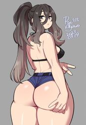 1girls ass ass_grab butt child_bearing_hips dat_ass fat_ass fat_butt female female_focus female_only large_ass large_hips large_thighs light-skinned_female light_skin original_character ponytail ryo_agawa shorts small_breasts smooth_skin solo solo_female solo_focus thick_thighs thunder_thighs wide_hips rating:Questionable score:119 user:IMP0SSI8LE