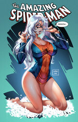 1girls big_breasts black_cat_(marvel) blue_eyes breasts curvy curvy_female curvy_figure diamond felicia_hardy female female_only fully_clothed high_resolution highres kneeling lenadai licking licking_object long_hair marvel marvel_comics mask masked naughty_face necklace open_mouth seductive_pose shirt_only spider-man_(series) thick thick_breasts thick_lips thick_thighs tongue tongue_out variant voluptuous voluptuous_female white_hair rating:Safe score:44 user:VEBbeast