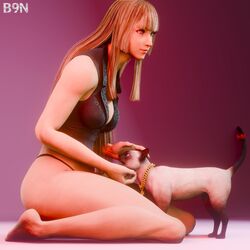 1girls 3d athletic athletic_female b9n barefoot big_breasts blonde_hair busty cleavage emilie_de_rochefort female female_only g-string hourglass_figure kneeling long_hair necklace salt_(tekken) sleeveless sleeveless_vest tagme tekken tekken_8 thick_thighs vest wide_hips rating:Explicit score:7 user:b0ot