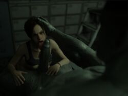 capcom claire_redfield claire_redfield_(jordan_mcewen) huge_cock imminent_oral monster monster_cock mr_x penis resident_evil resident_evil_2 resident_evil_2_remake stephanie23 tagme tyrant rating:Explicit score:42 user:calebe102015