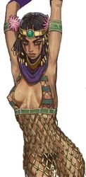 1girls ancient_egypt armpits arms_up black_hair braided_hair cleavage cowboy_shot dreadlocks dress egyptian egyptian_clothes egyptian_female egyptian_headdress female female_only full_cleavage historical history jewelry looking_at_viewer makeup medium_breasts mossa nipples no_bra no_panties pubes pubic_hair revealing_clothes see-through see-through_clothing simple_background slim_waist solo solo_female tausret toned_female total_war:_pharaoh translucent_clothing white_background rating:Explicit score:155 user:homepage