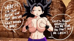 1girls abs alien alien_girl animated anime big_breasts black_hair breasts caulifla dragon_ball dragon_ball_super embarrassed female female_only female_saiyan gif light-skinned_female light_skin looking_at_viewer looking_away looking_away_from_viewer manga playing_with_breasts pseudocel saiyan saiyan_girl solo solo_female solo_focus talking_to_viewer topless topless_female universe_6/universe_7 universe_6_saiyan/universe_7_saiyan rating:Explicit score:195 user:UberPhantom1115