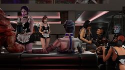 3d asari ashley_williams ball_gag collar femshep jack_(mass_effect) liara_t'soni maid_headdress maid_uniform male mass_effect miranda_lawson potatofire777 samara subject_zero tali'zorah_nar_rayya urdnot_wrex rating:Explicit score:44 user:PotatoFire