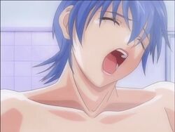 animated assertive_female bathroom blue_hair cowgirl_position discipline:record_of_a_crusade erect_penis erection gif glossy_lips guided_penetration large_breasts miyagishi_yuuki moaning nipples nude nude_female penis penis_grab pubic_hair screencap sex short_hair smiling uncensored vibrator rating:Explicit score:9 user:hornystock