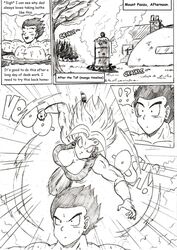 angry_expression angry_face attack bathing dragon_ball dragon_ball_super kefla pissed_off son_gohan surprised thewritefiction rating:Explicit score:18 user:Omnidragon10