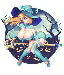 alternate_breast_size big_ass big_breasts blonde_hair blue_eyes boob_window breasts cleavage female female_only high_heels huge_breasts light-skinned_female mario_(series) nintendo nipples_visible_through_clothing no_bra princess_rosalina solo super_mario_galaxy supersatanson rating:Questionable score:77 user:Bylethlover