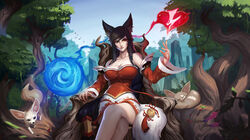 1girls ahri female female_focus female_only league_of_legends unstable_anomaly rating:Questionable score:6 user:mydickhurtaf