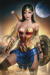 1girls female female_focus female_only wonder_woman yanaidraws rating:Questionable score:11 user:mydickhurtaf