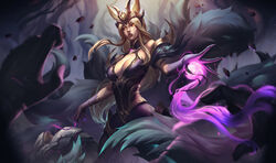 1girls ahri female female_focus female_only league_of_legends unstable_anomaly rating:Questionable score:3 user:mydickhurtaf