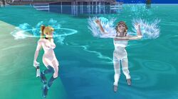 2girls 3d beach blonde_hair blue_eyes breasts delfino_plaza drowning female female_only gun isle_delfino long_hair mario_(series) metroid navel nintendo nude nude_filter partially_submerged ponytail princess_zelda pussy samus_aran skinny_dipping splashing straight_hair super_mario_sunshine super_smash_bros. super_smash_bros._brawl swimming the_legend_of_zelda tied_hair twilight_princess uncensored water weapon zelda_(twilight_princess) rating:Explicit score:15 user:bot