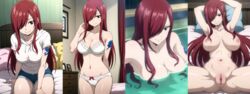 1girls ai_generated breasts brown_eyes erza_scarlet fairy_tail female female_only hairless_pussy nai_diffusion nipples red_hair shaved_pussy solo stable_diffusion tagme rating:Explicit score:58 user:Bylethlover