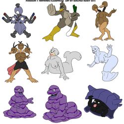 9girls avian betbeter betbeton bird black_skin breasts claws conjoined dewgong dodo_(pokemon) dodorio dodrio doduo duck eyelashes farfetch'd female fur furry goo_girl grimer ignatius_husky jugon kamonegi large_breasts magnet magneton muk multi_head nintendo nipples no_legs pawou pokemon rarecoil screw seal seel shell shellder slime tail text tongue tongue_out transformation what wings rating:Explicit score:24 user:bot