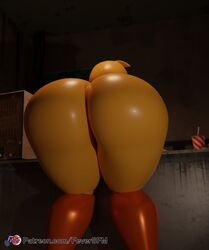 3d 3d_(artwork) ass_focus backboob big_ass female female_only feversfm five_nights_at_freddy's huge_ass nude robot robot_girl solo toy_chica_(fnaf) toy_chica_(love_taste) rating:Explicit score:96 user:fridayth34th